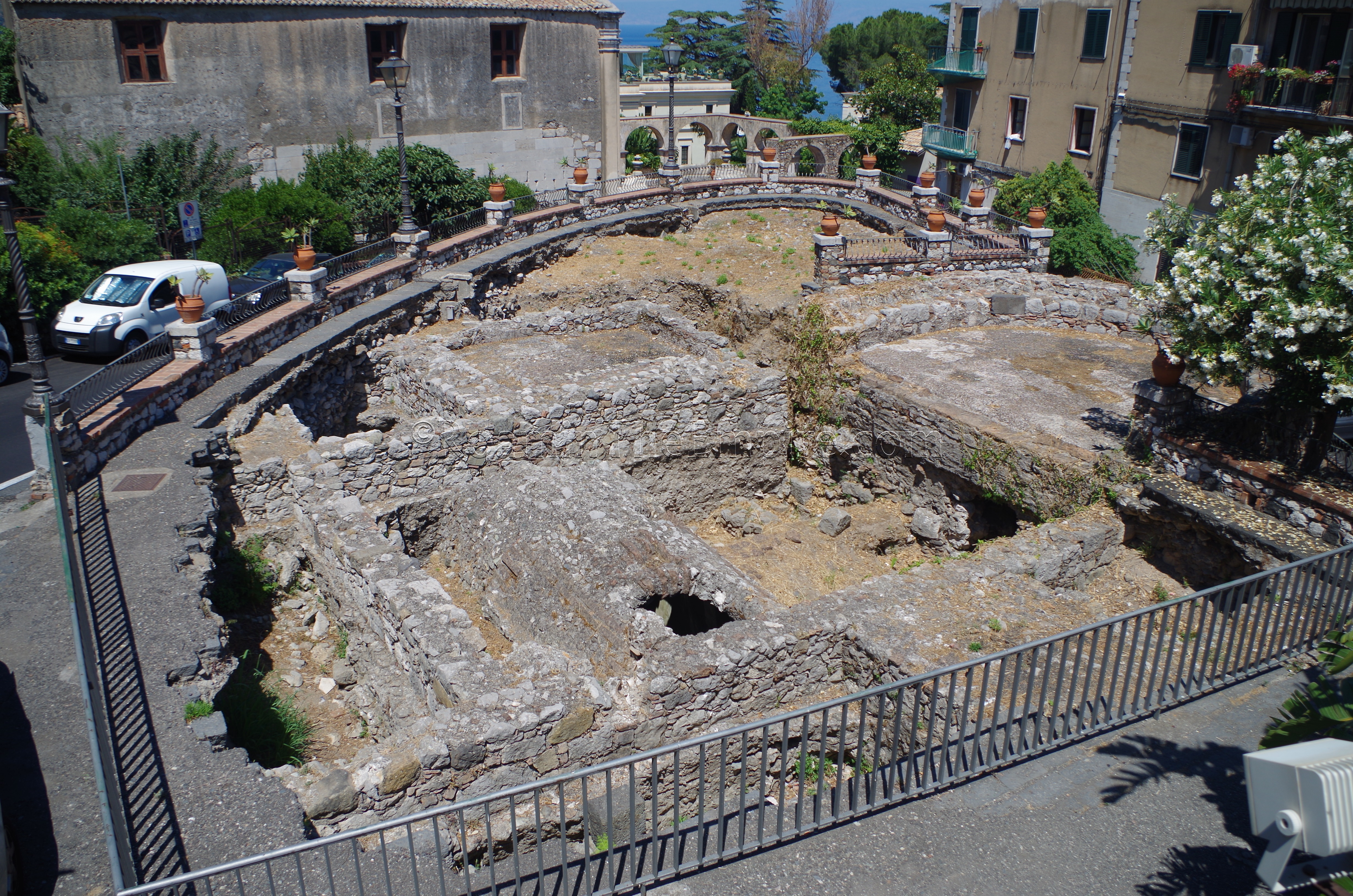 San Pancrazio Baths of Tauromenium.