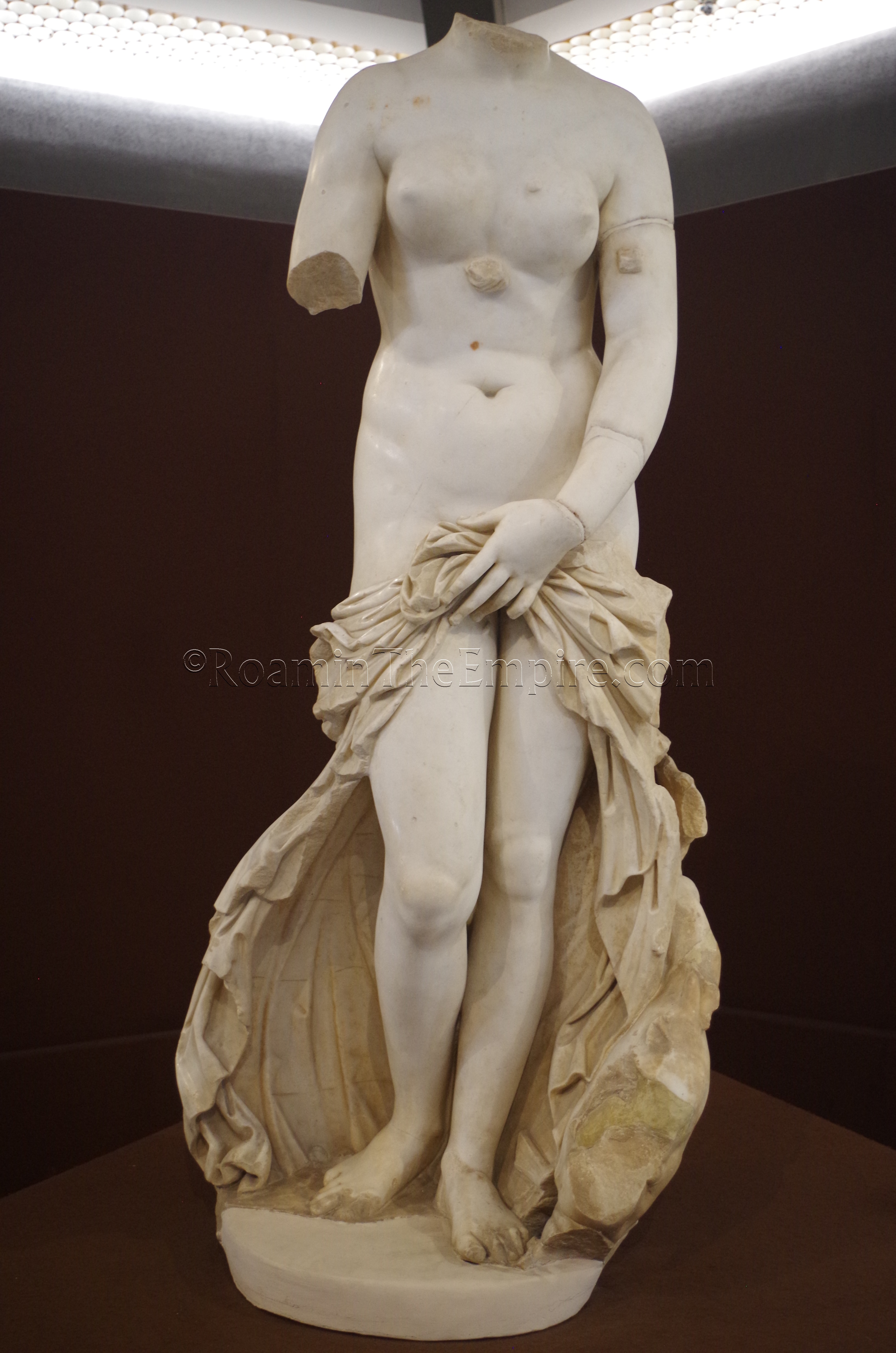 Venus Landolina displayed in the Museo Archeologico Regionale ‘Paolo Orsi’. Syracusae. Syracuse.