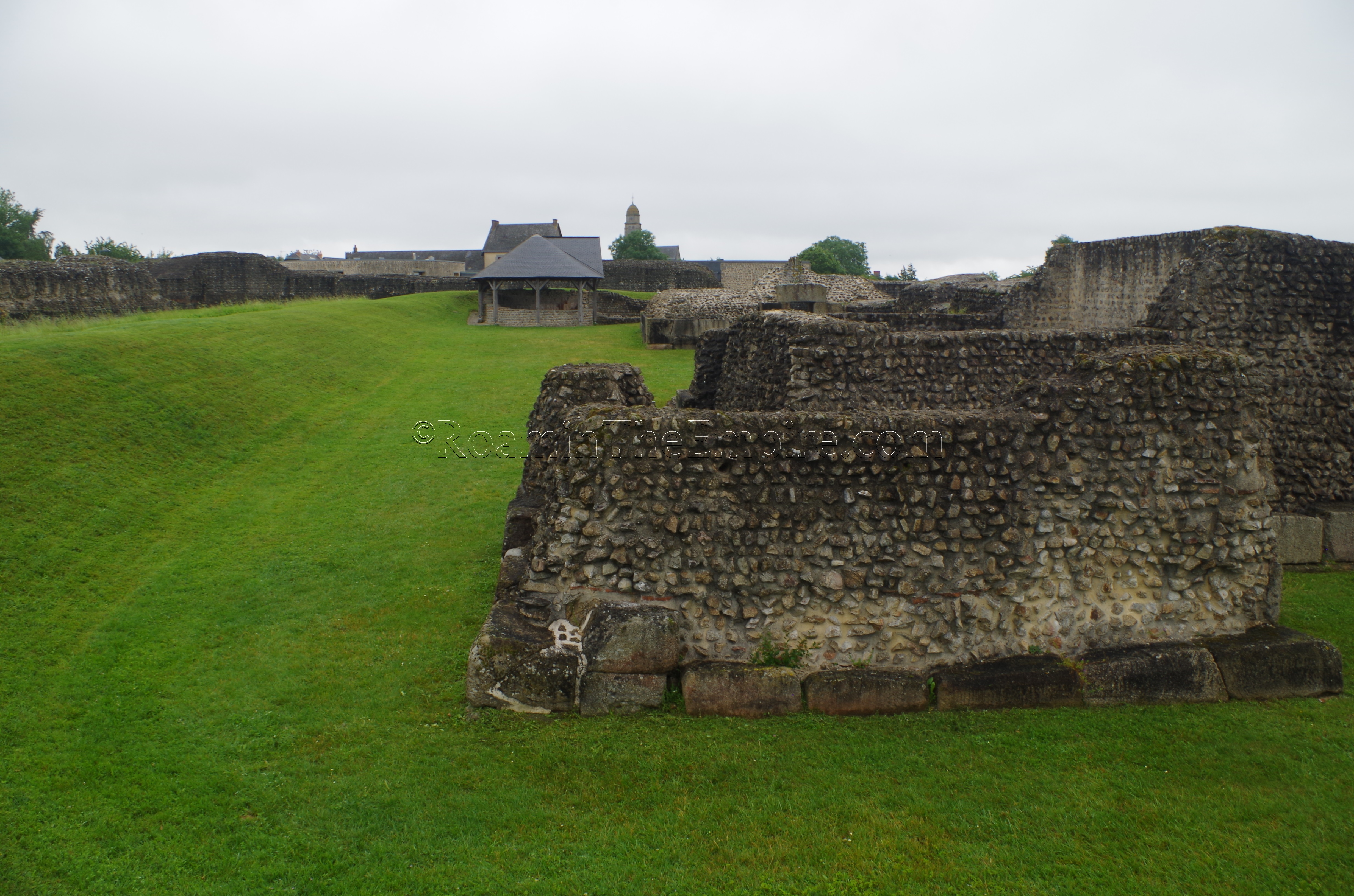 The 'fortress' of Noviodunum.