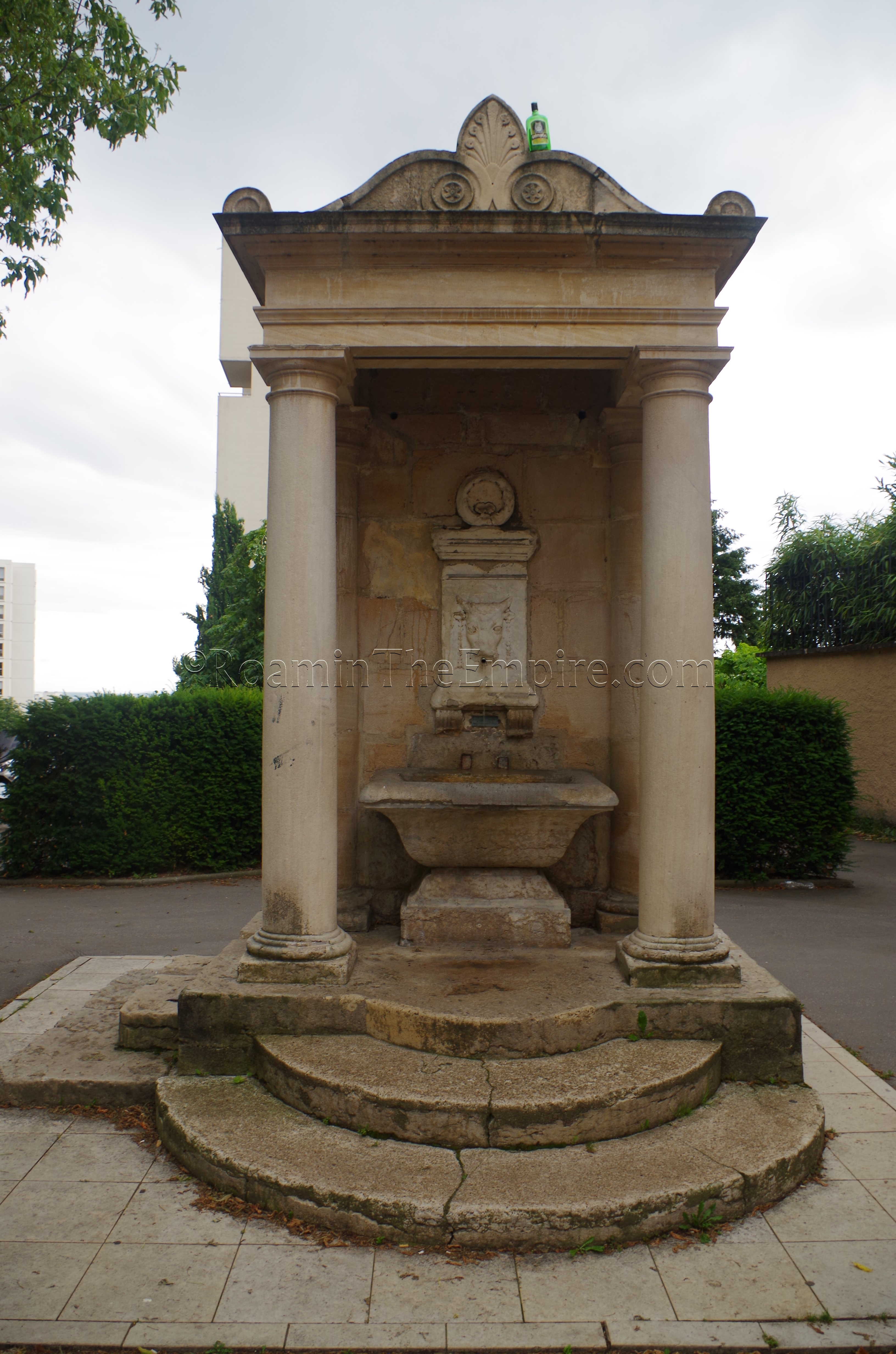 Fontaine du Taurobole. Lugdunum. Lyon.