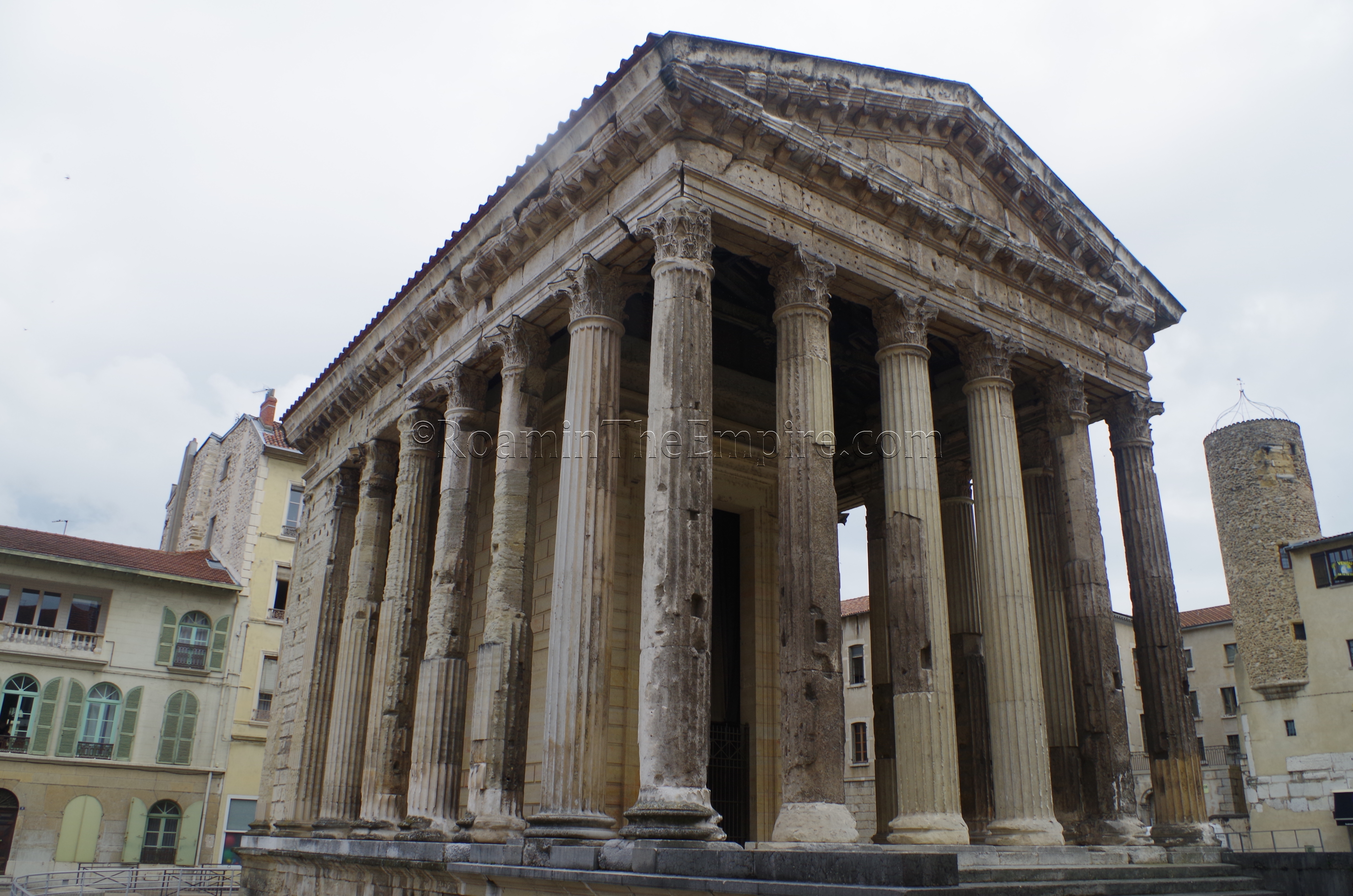 Temple of Augustus and Livia. Vienna. Vienne.
