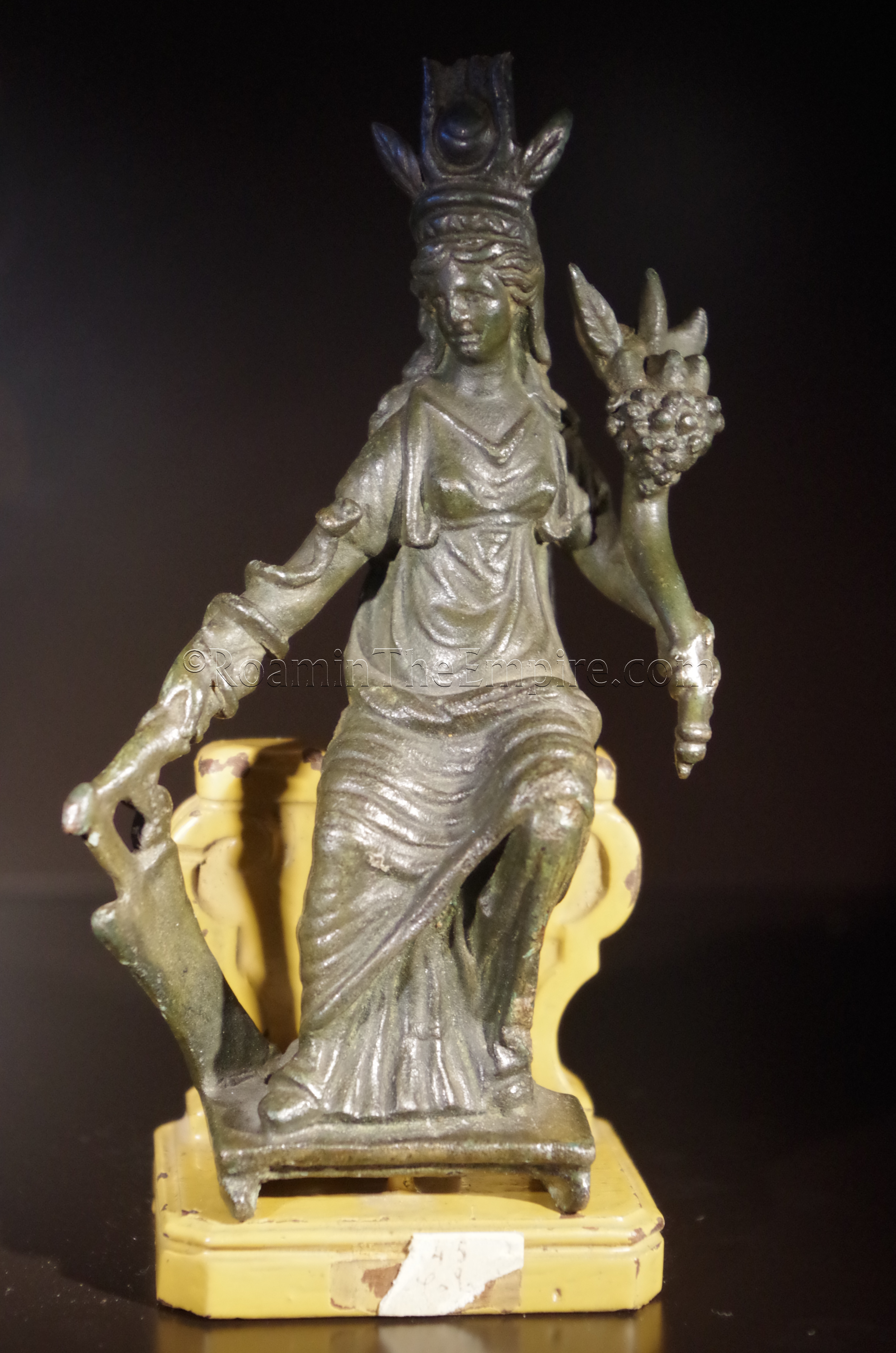 Statue of Isis-Fortuna in the Musée Calvet. Avennio. Avignon.