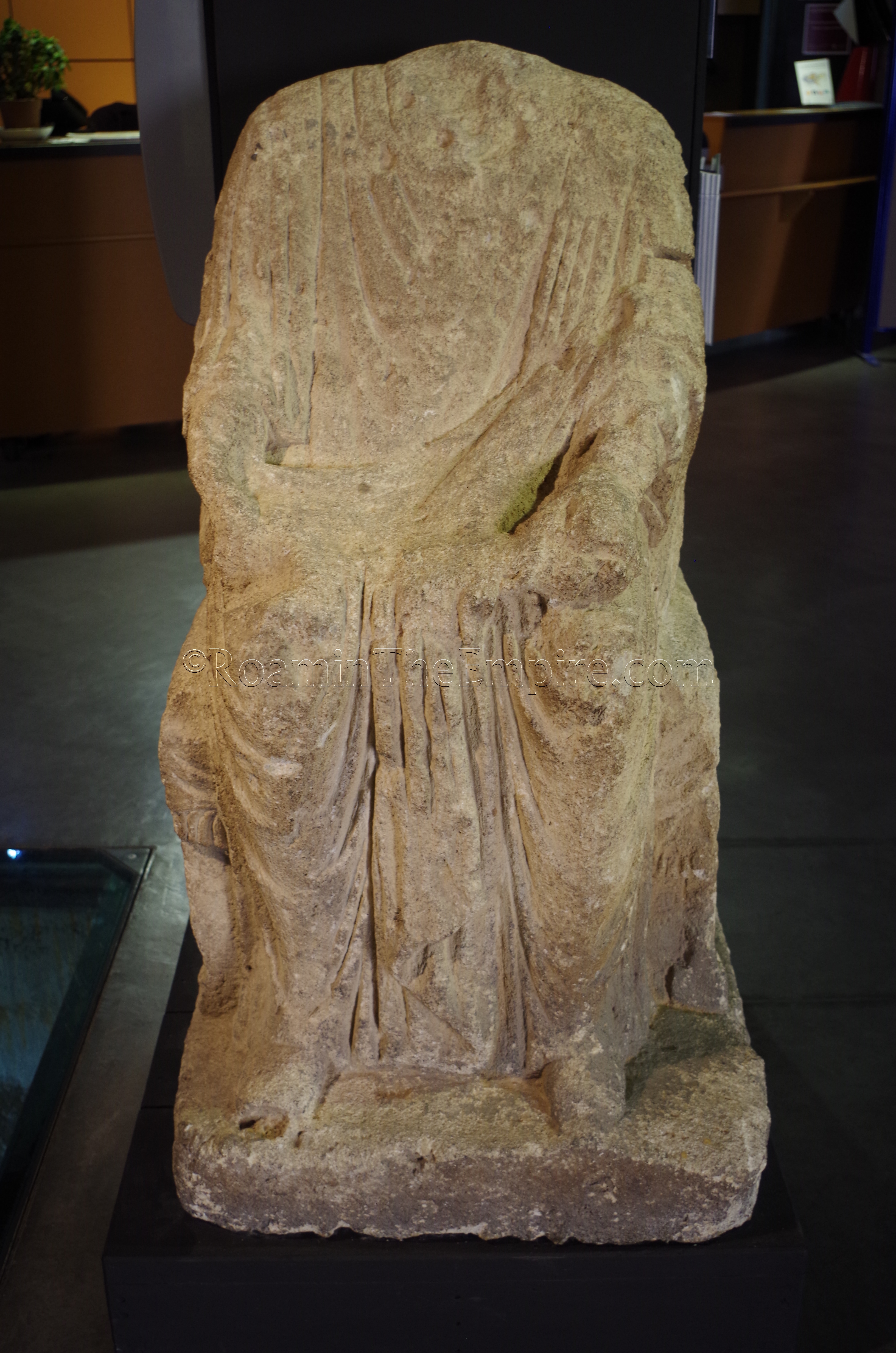 Statue of Magna Mater from the Musée d'Apt. Apta Julia. Via Domitia.