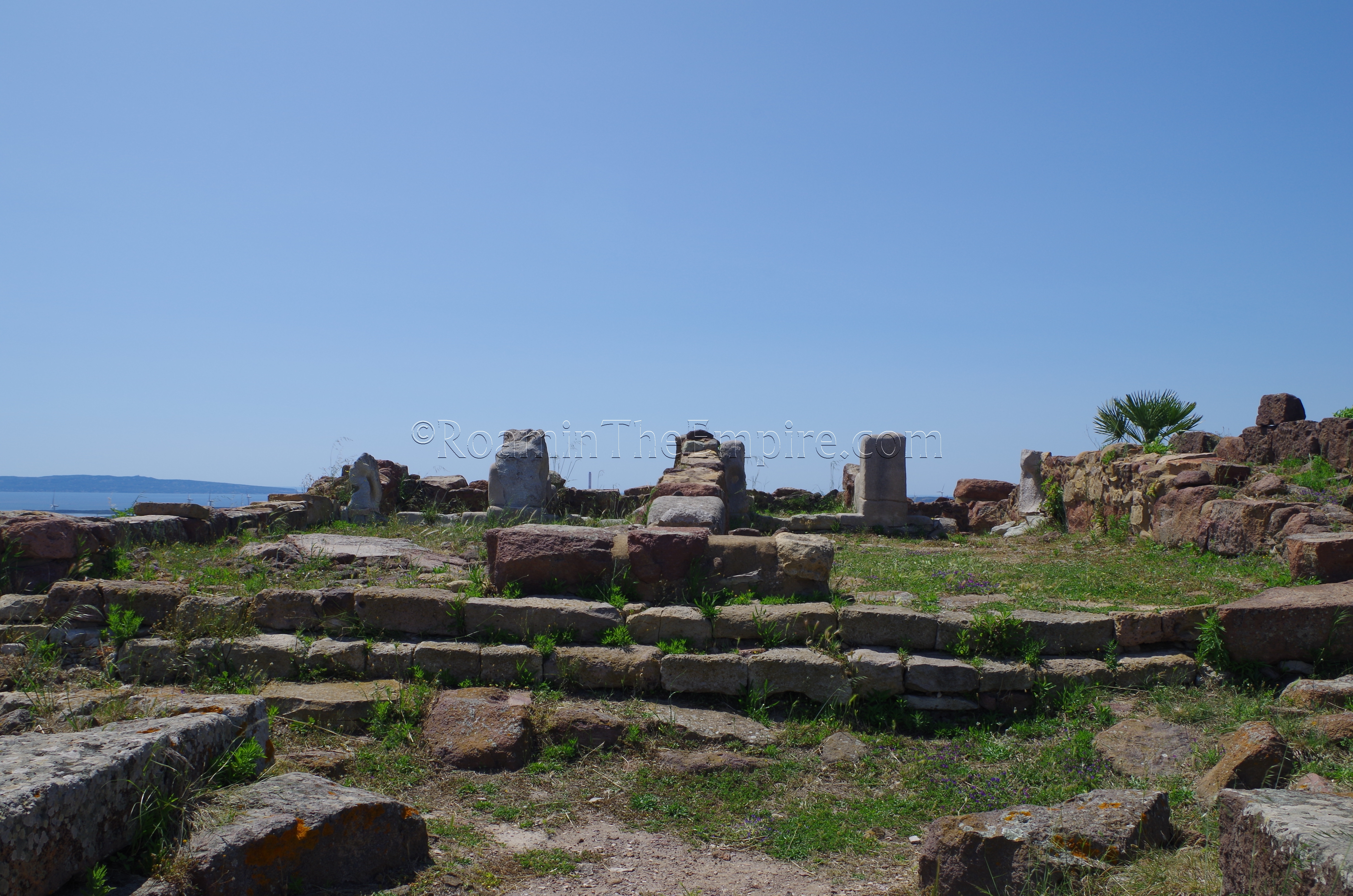 Temple of Astarte at Monte Sirai.