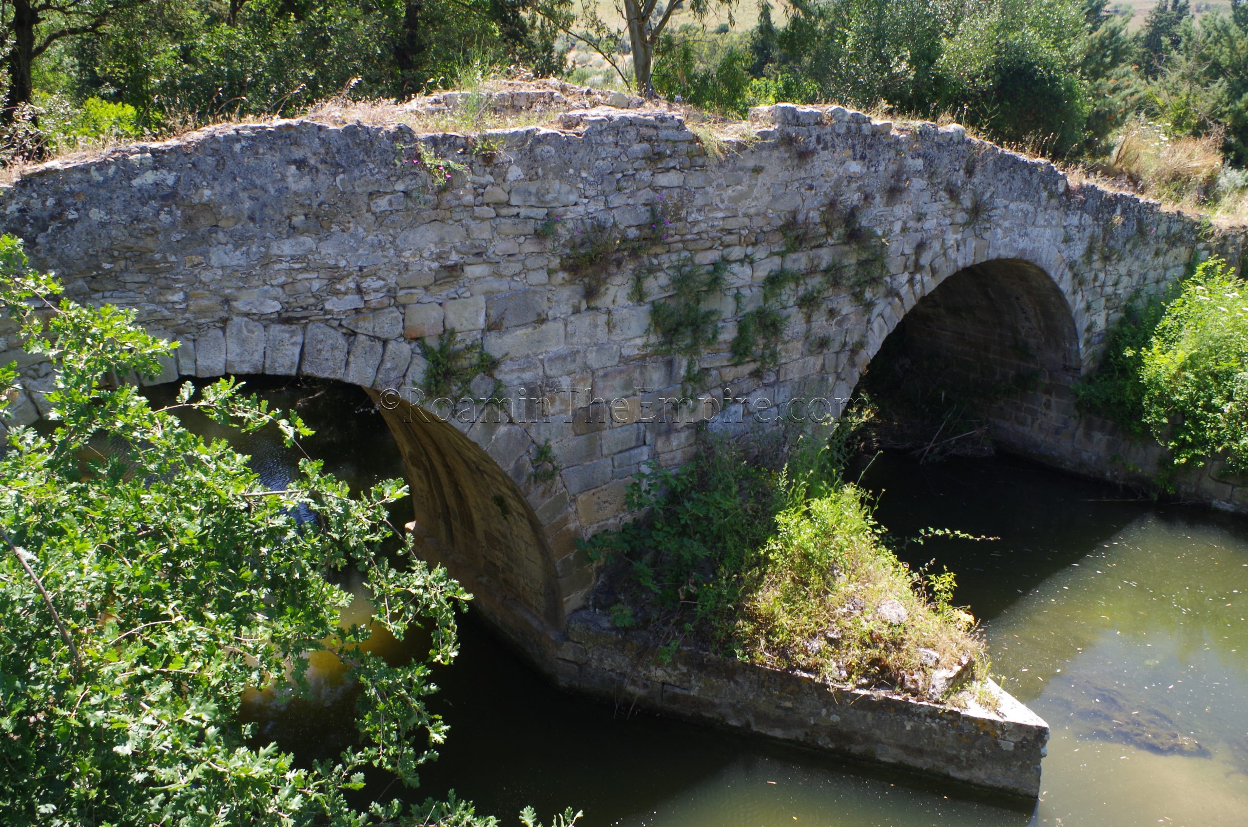 Ponte Romano Barumini. Sardinia.