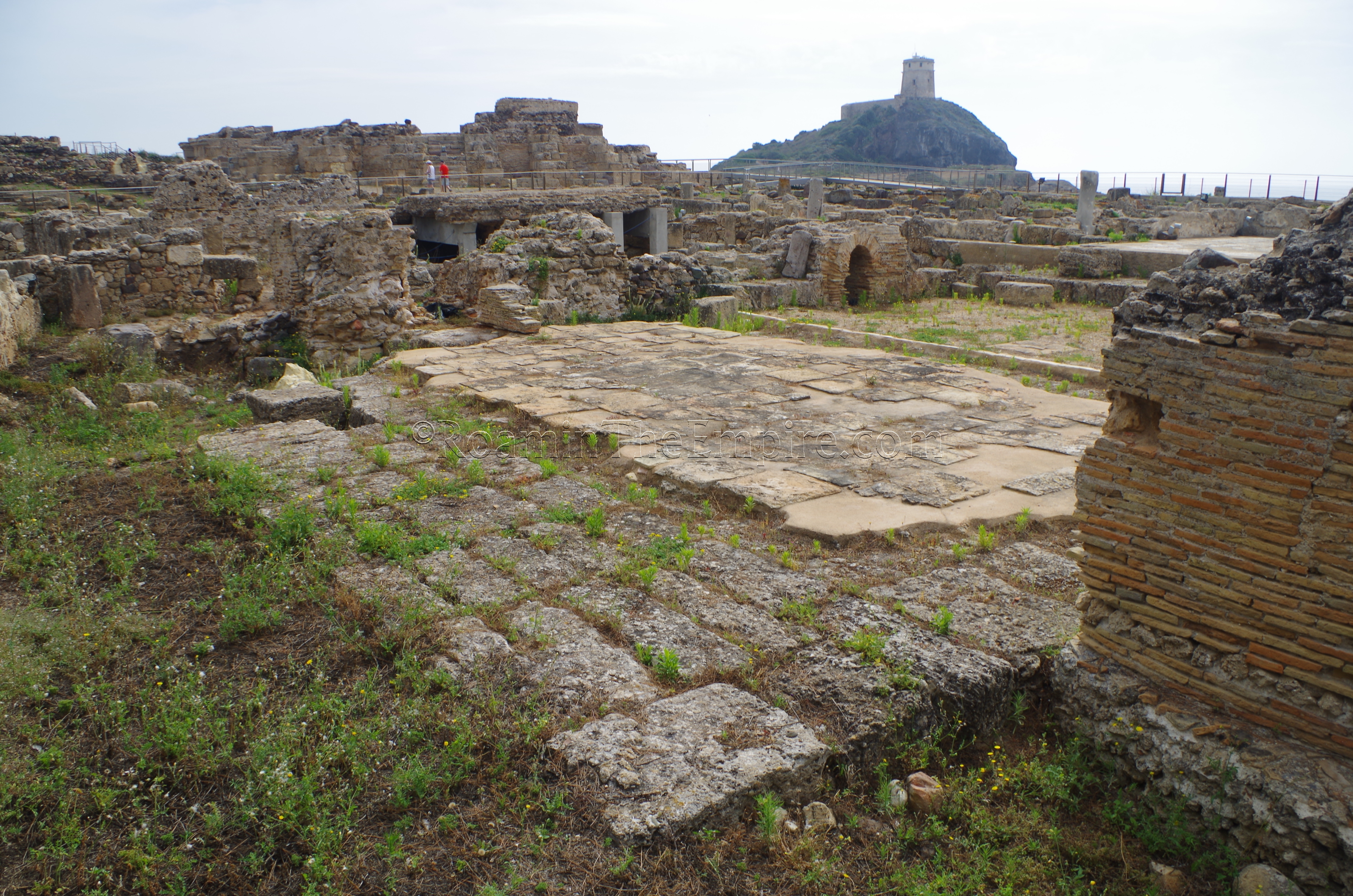 Caldarium of the Terme Centrali.