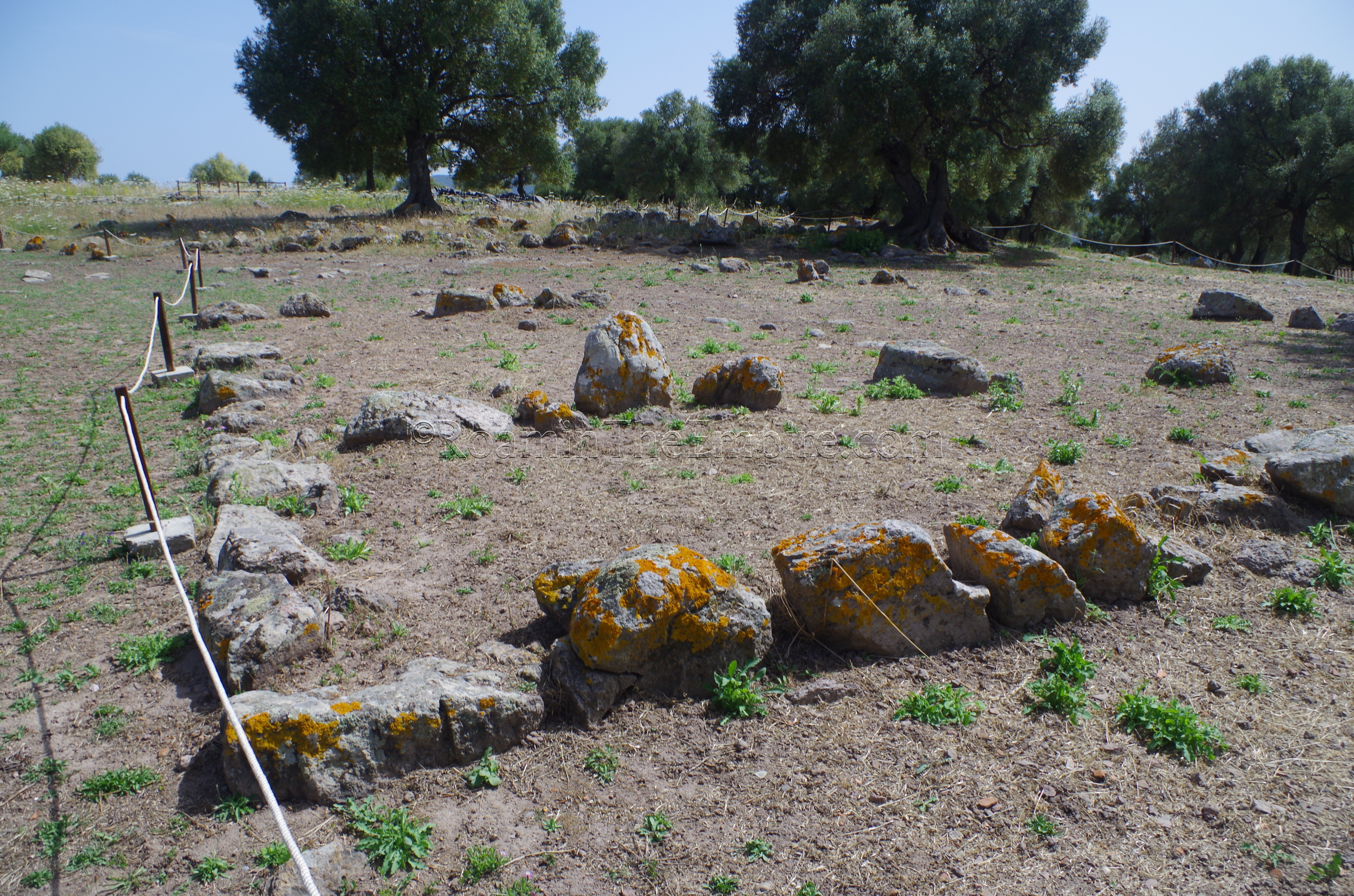 Area A Punic residential structures at Pani Loriga.