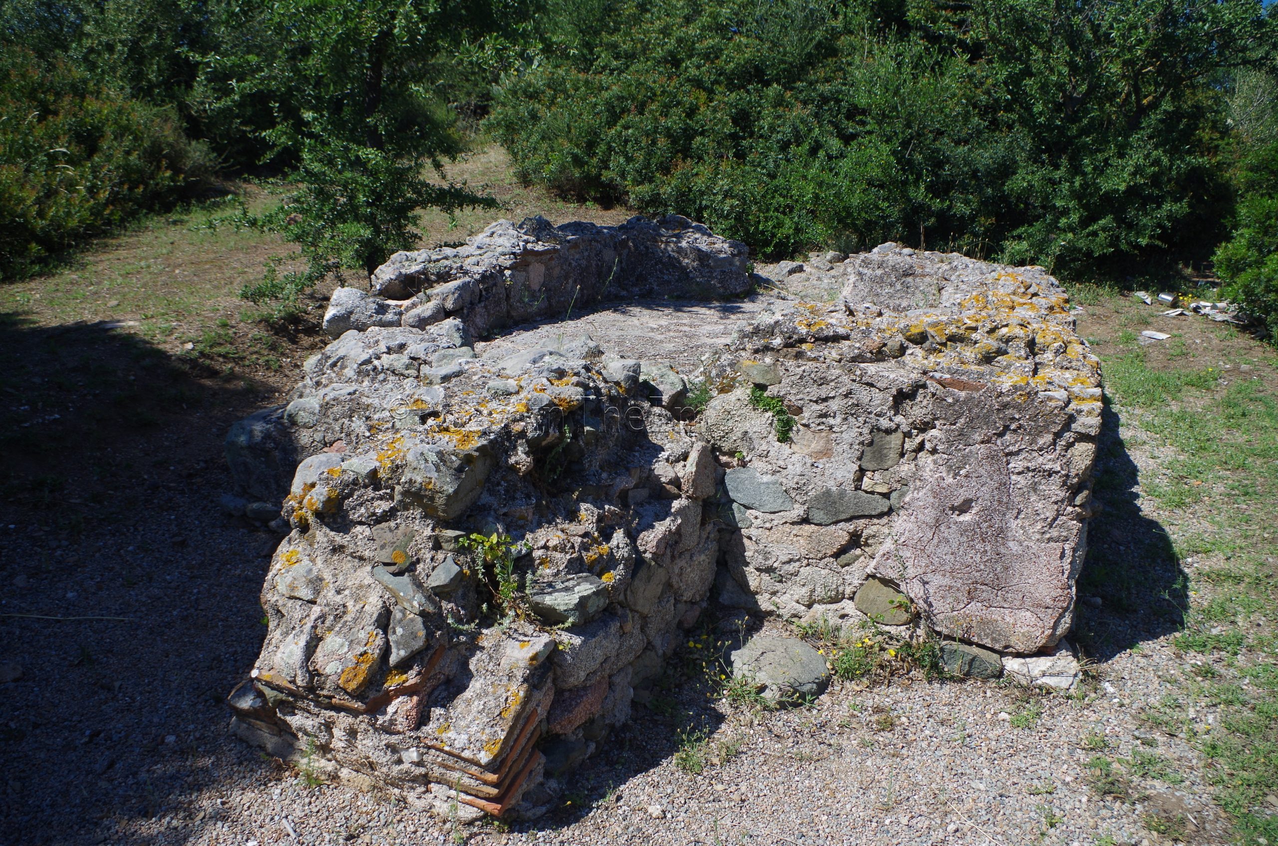 Aqueduct settling tank. Olbia.