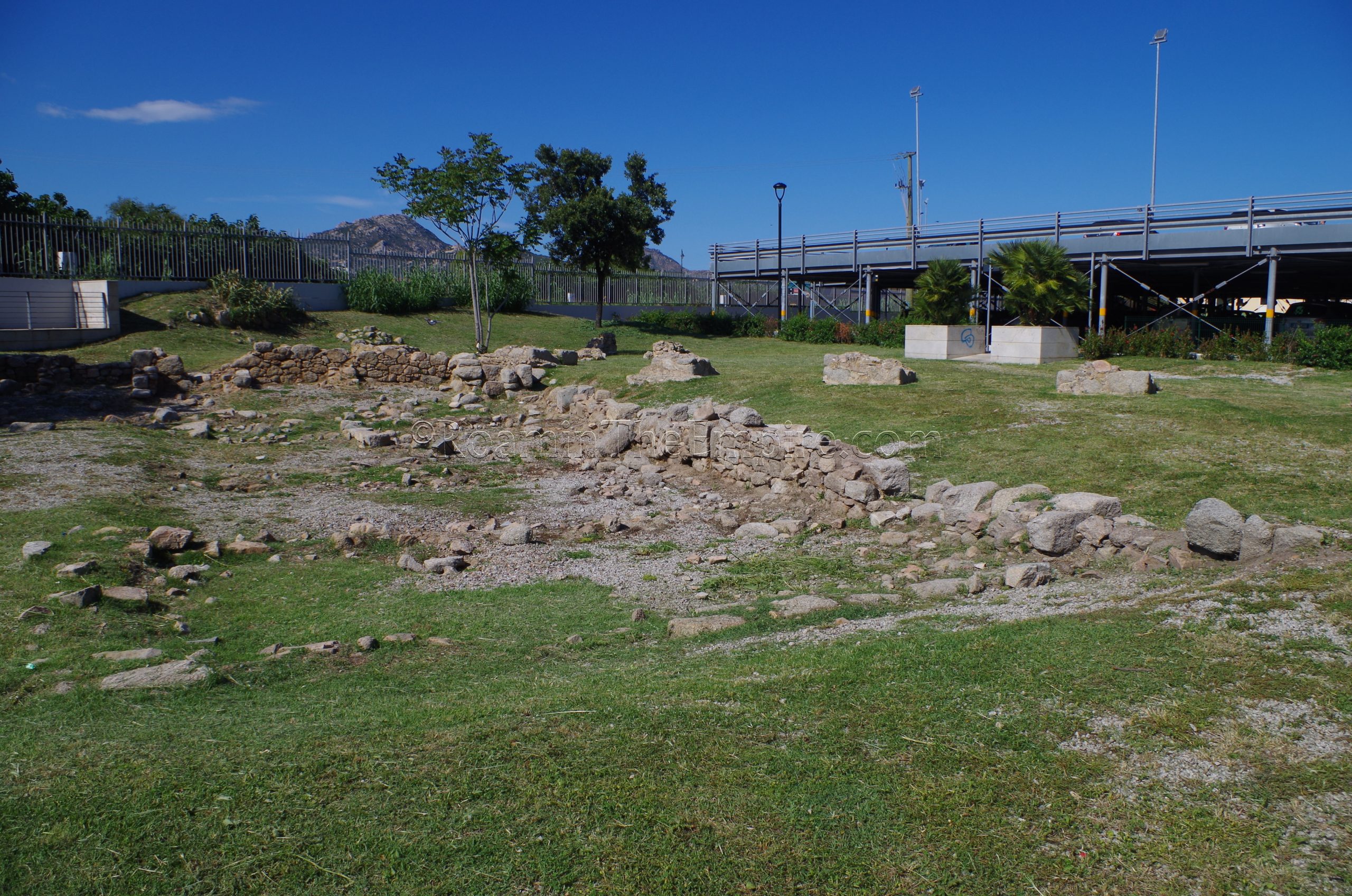 Area of the Antiche Rovine Romane. Olbia.