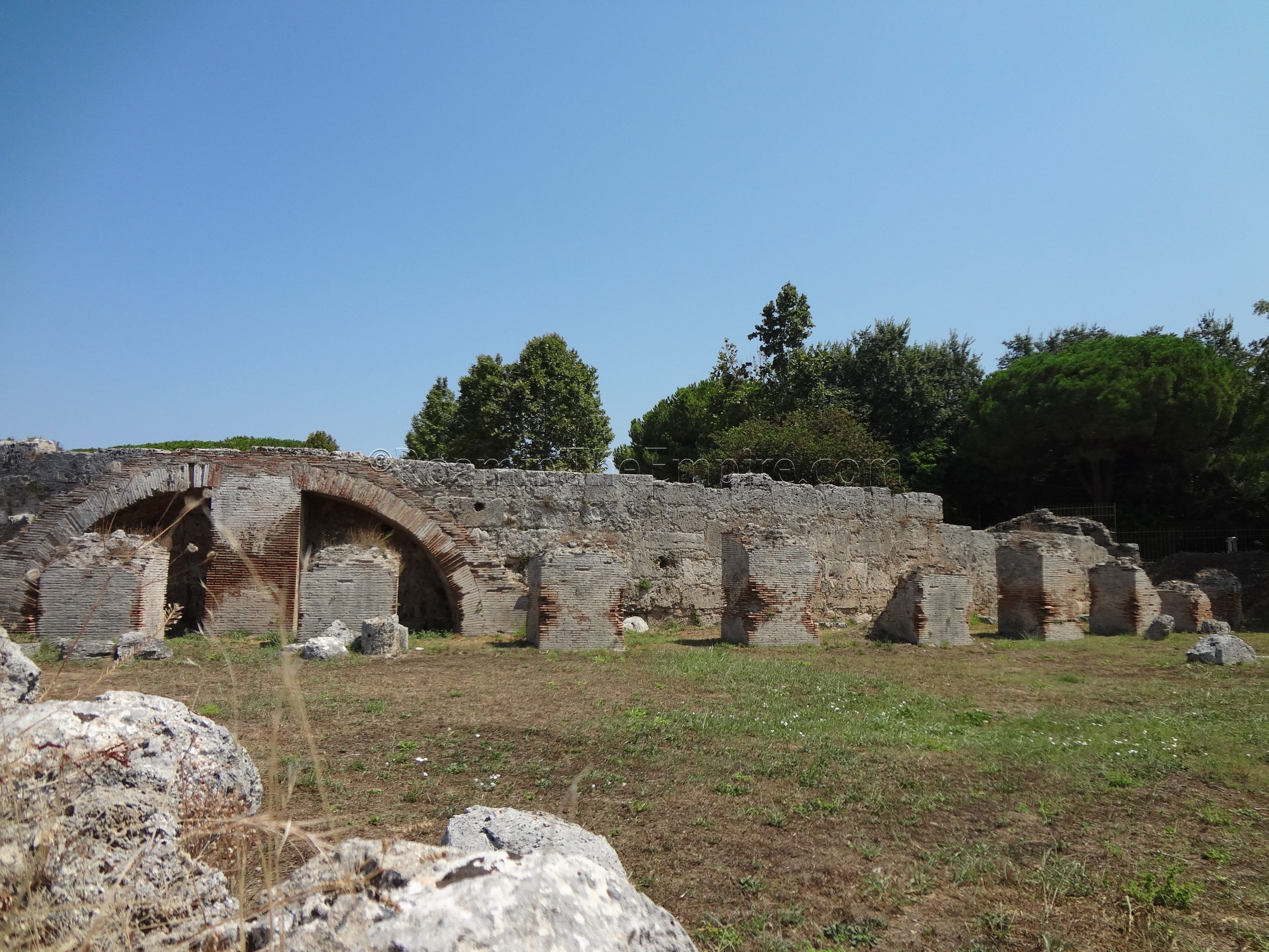 Amphitheater of Paestum.