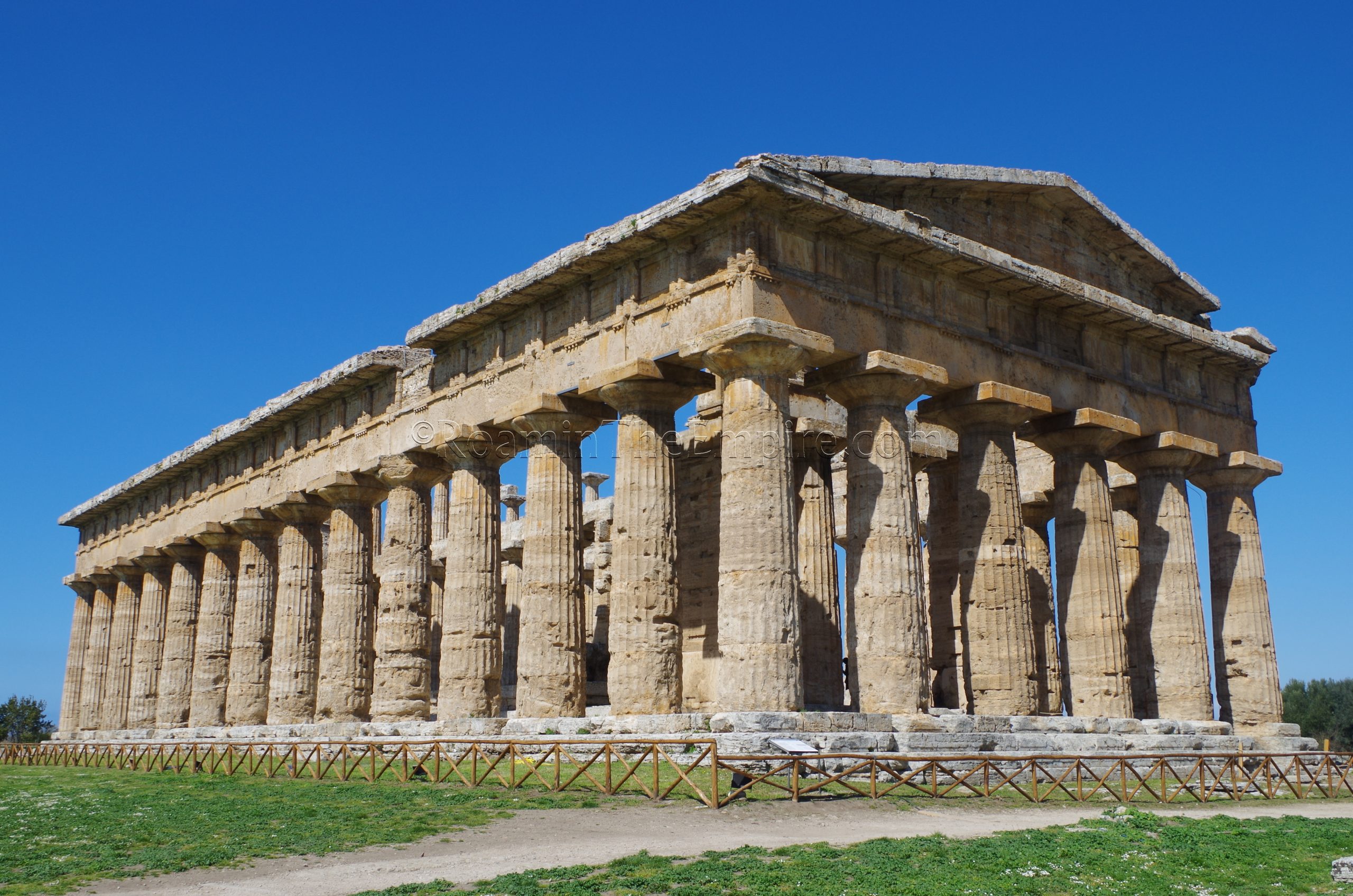 Temple of Hera II. Paestum.