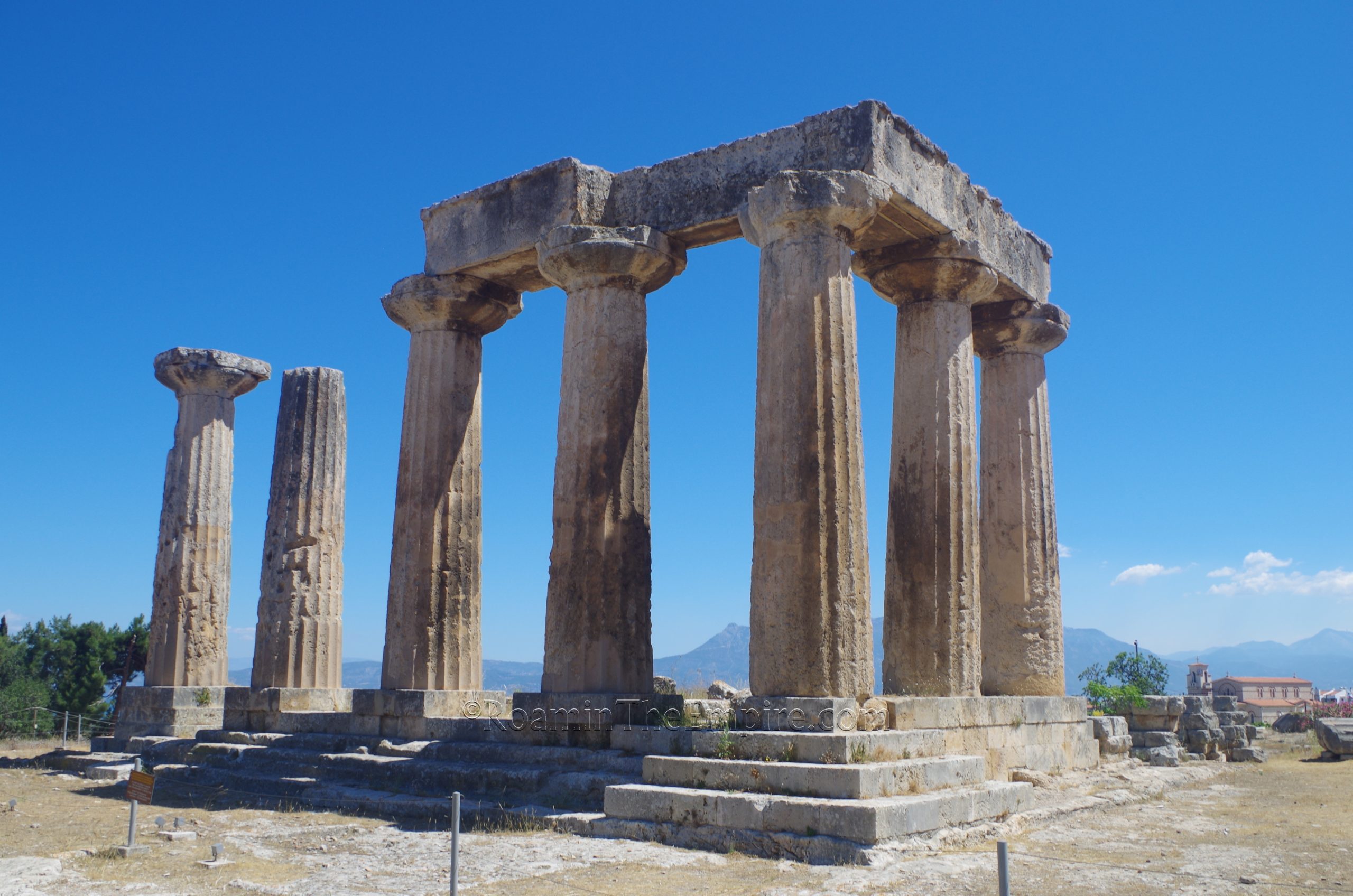 Temple of Apollo. Corinth.