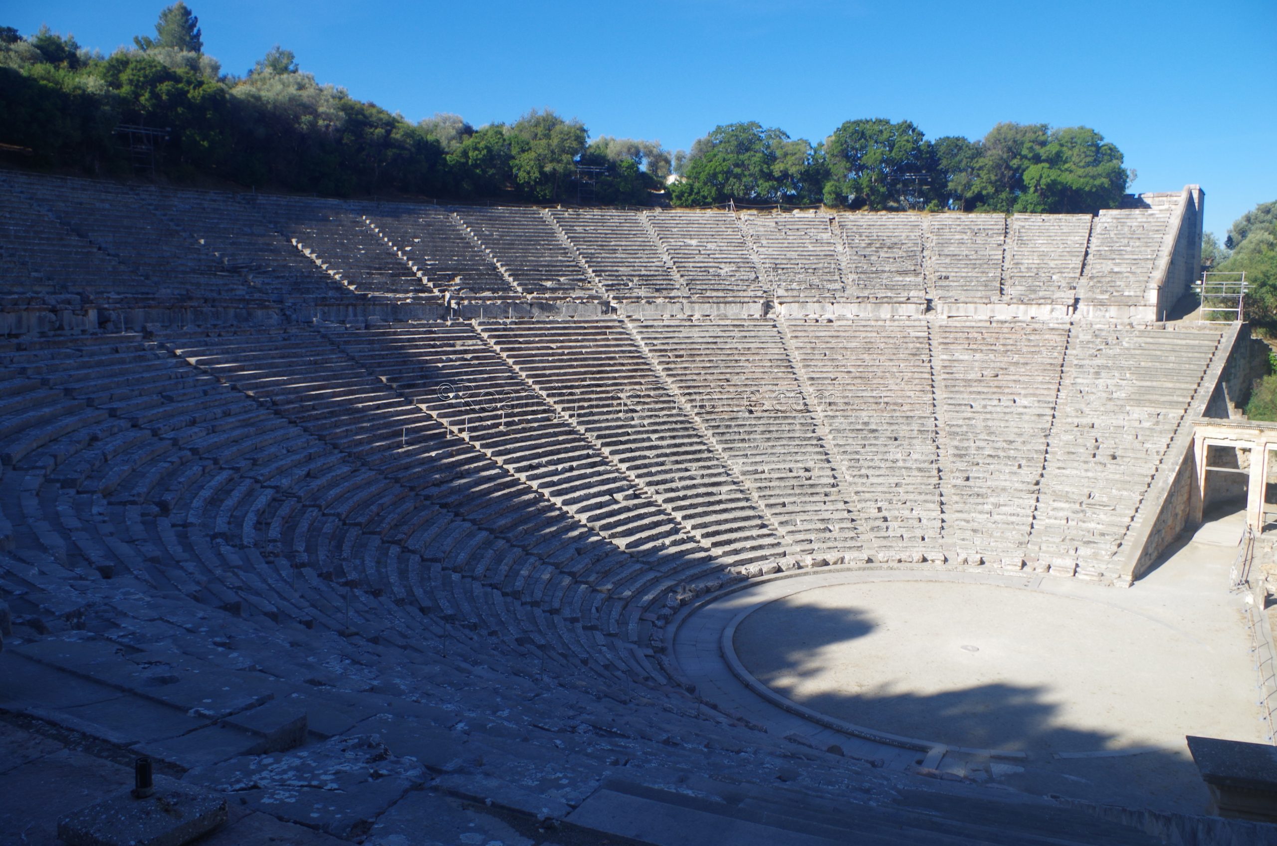 Theater. Sanctuary of Asclepius.