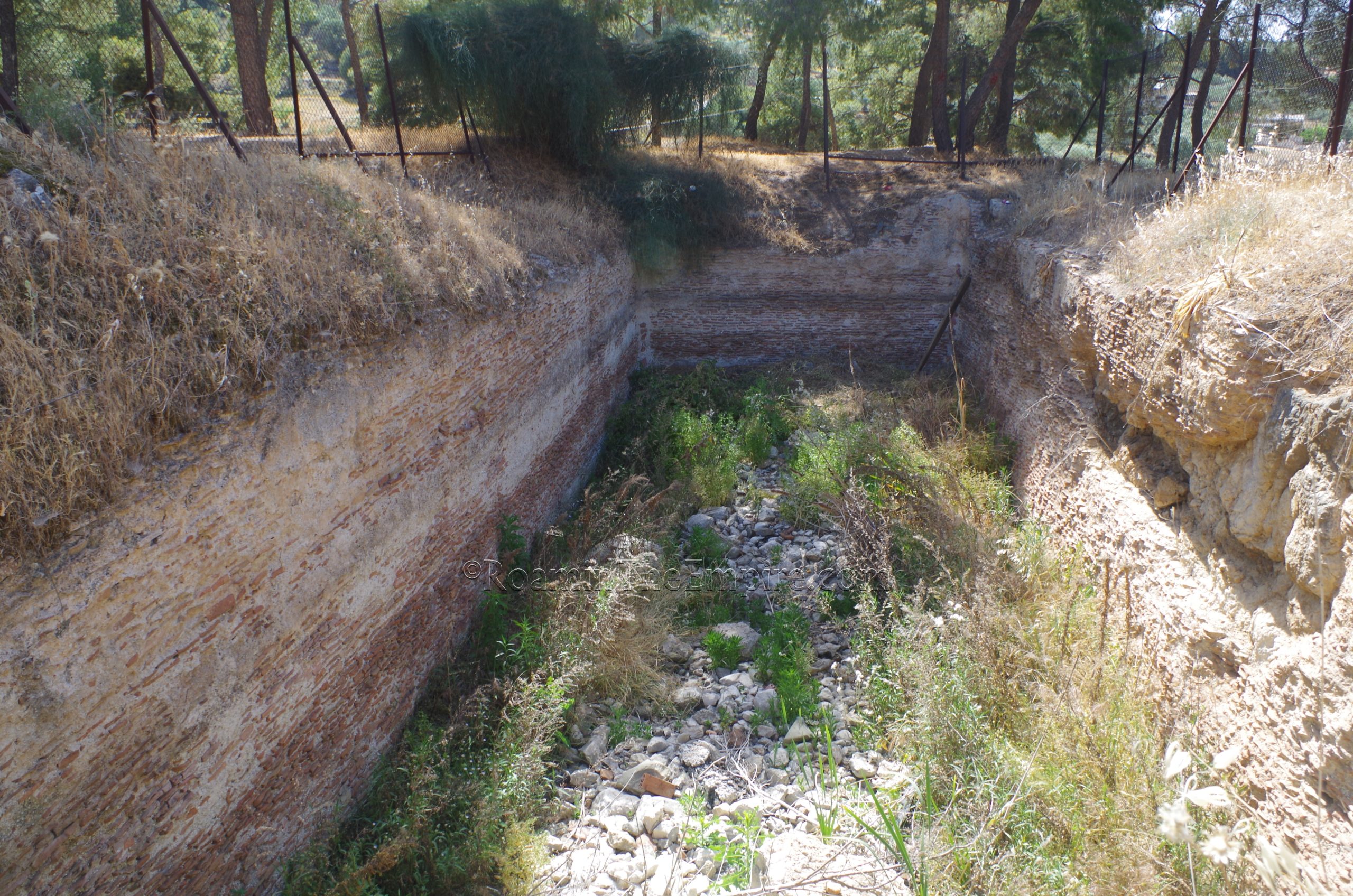 Cistern in the area of the Temple of Apollo Deiradiates.