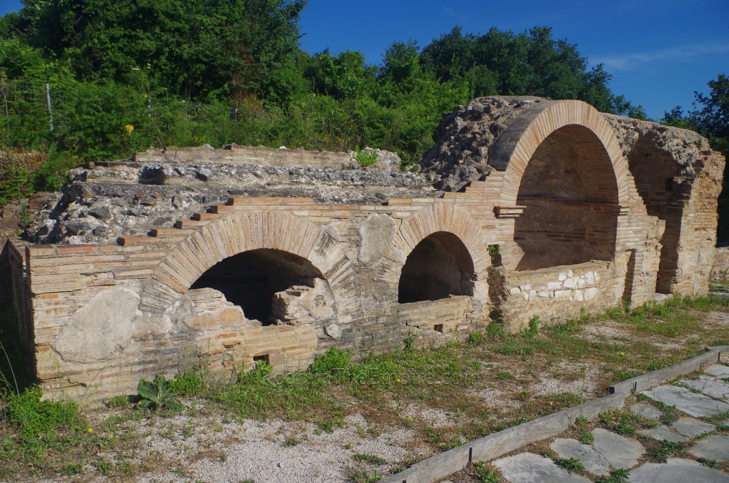 Nymphaeum adjacent to the Domus of Ekdikos Georgios.