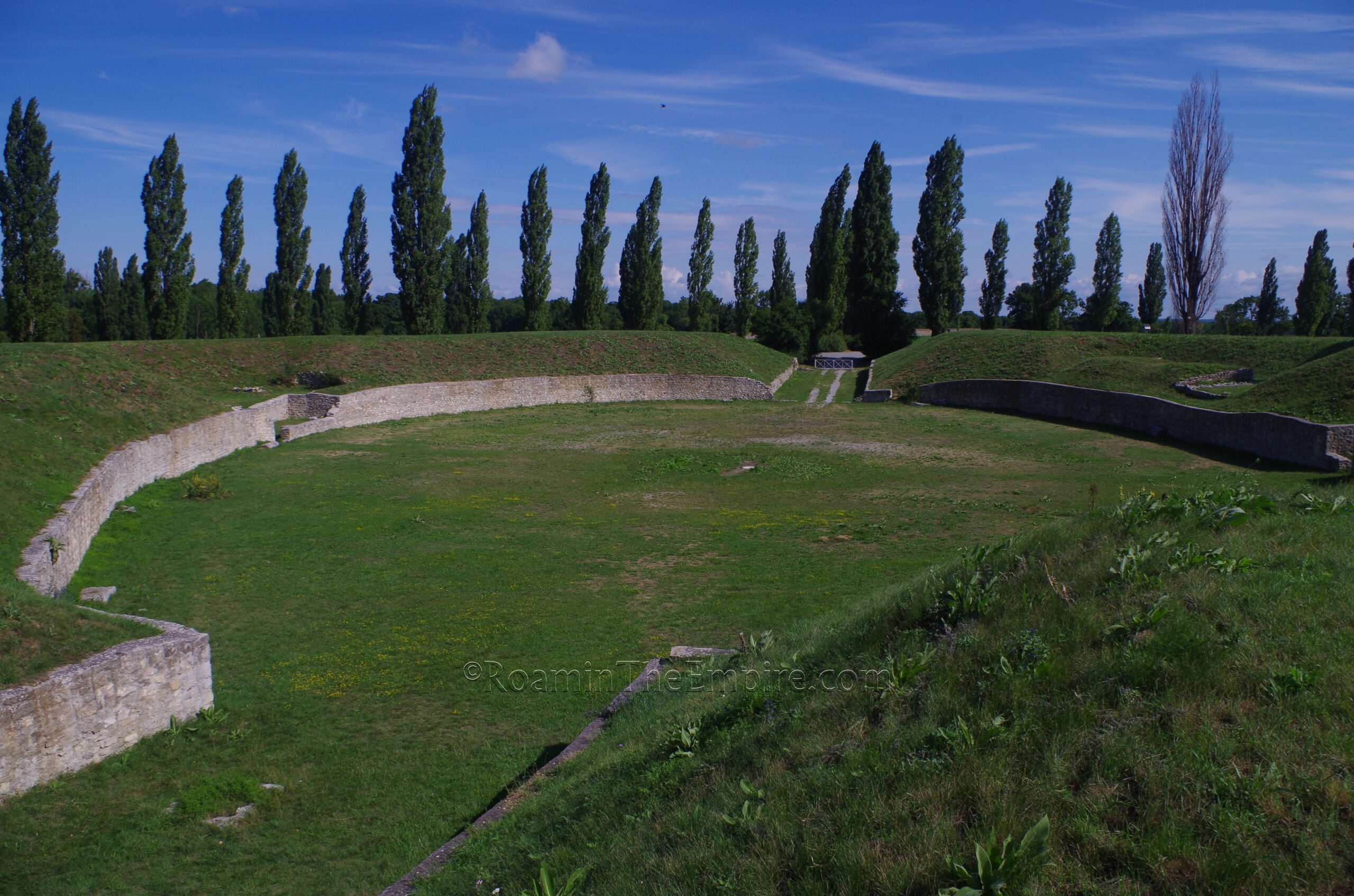 Civilian amphitheater of Carnuntum.