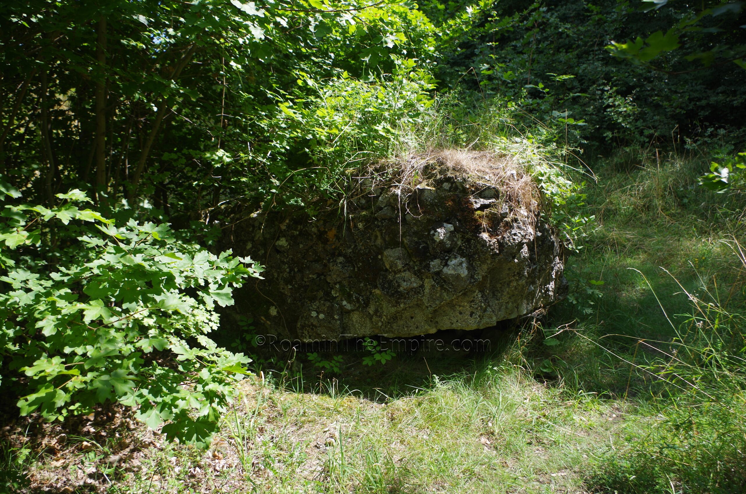 Remains of the eastern gate of the legionary camp.