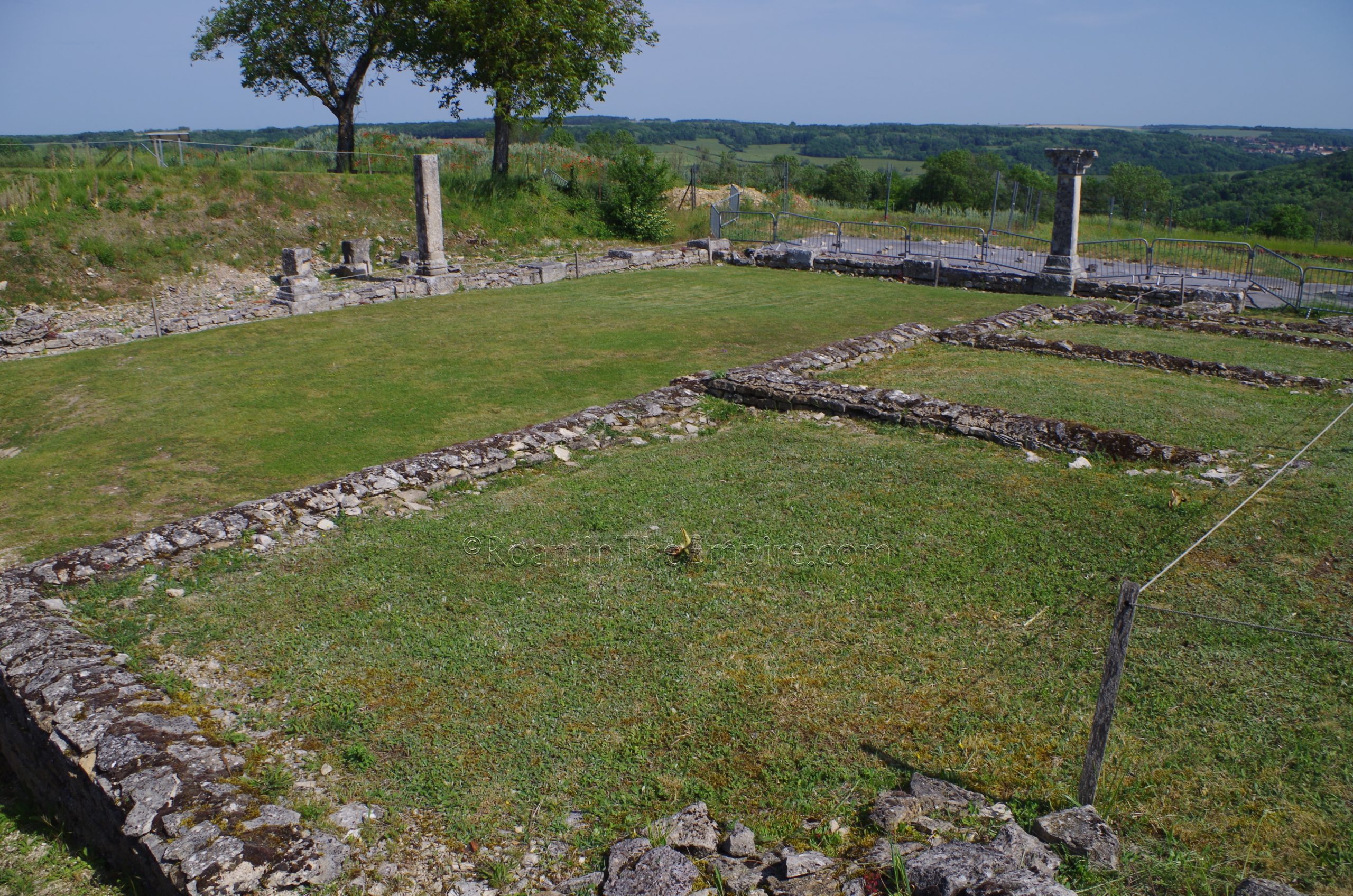Courtyard of the Monument of Ucuetis, an area dedicated to the local Gallic deity Ucuetis and his consort Bergusia.