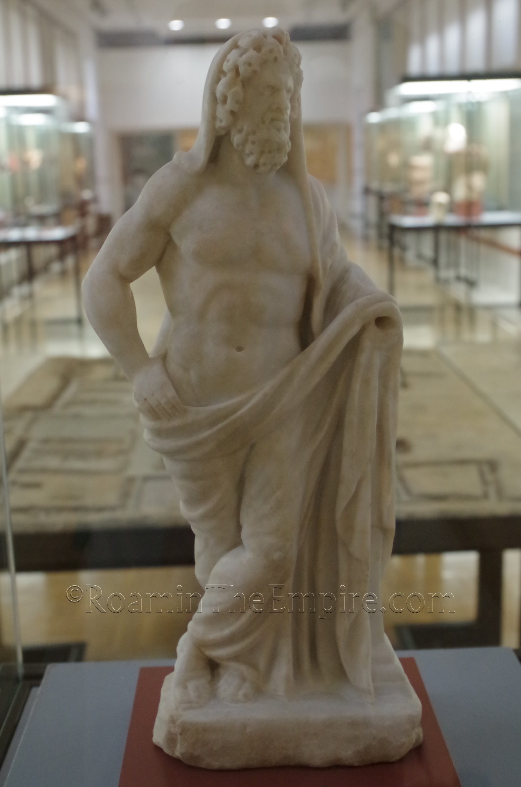 Statue of Saturn from Rioseco di Soria. Museo Numantino.
