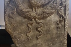 Architectural block with relief. Dated to 70-275 CE.  Gallo-Romeins Museum.