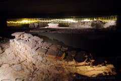 Apse of the late Roman basilica excavated within the Teseum.