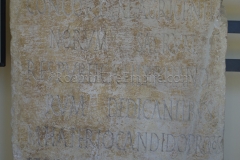 Inscription mentioning Concordia that erroneously gave the Temple of Concordia its name. In reality, it dates to the reign of Nero and is probably a dedication given to Agrigentum by the people of Lilybaeum to mark the end of a territorial dispute between the cities.