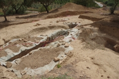 Area of kiln 3 in front of kiln 2 at the Gate V artisan area.