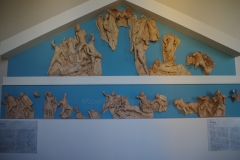 Frieze of a 2nd century BCE temple from Civitalba. Museo Archeologico Nazionale delle Marche.