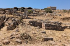 Baths I complex and vaulted cisterns that supplied the baths.