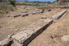 Stoa adjacent to the two room temple.