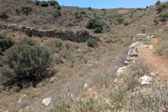 Eastern fortification wall.