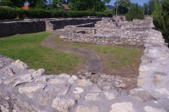 Channel running through the eastern side of the northern long house.