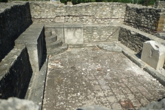 Natatio of the double baths.