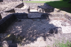 Mithraeum of Marcus Antonius Victorinus from the east.