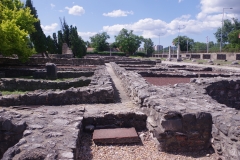 Tabernae and lane west of the shrine dedicated to Fortuna Augusta.