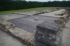 East side of the House of the Grand Peristyle.