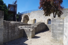 Cavea supports in the Théâtre Antique d'Arles.