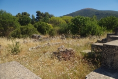 Roman constructions north of the Enkoimeterion.