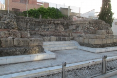 Castellum aquae of the Proserpina Aqueduct.