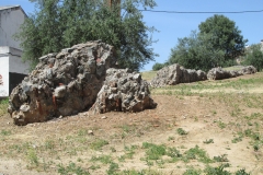 Collapsed pillars of the Proserpina Aqueduct.