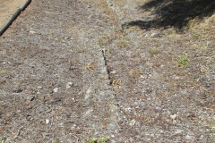 Channel of the Proserpina Aqueduct in the park.