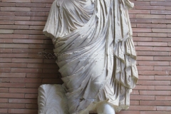 Statue of Serapis from the sceanae of the theater. First century CE.