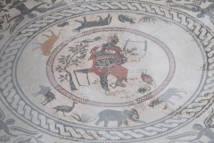 Detail of Orpheus from a mosaic of the 4th century CE.