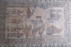 Mosaic of the Seven Sages of Greece. From the 4th century CE.