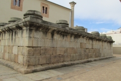 Rear of the 'Temple of Diana'.
