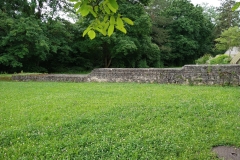City walls adjacent to the tile factory kilns.