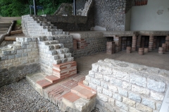 Hypocaust room.