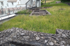 Baths from the north side.