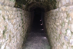 Channel leading to the well house.