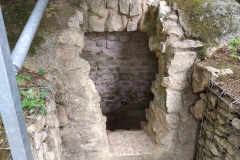 Entry to the channel of the Augsterfeld aqueduct section.